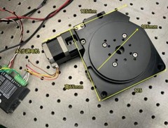 42 Stepper Motor Rotary Tables, High Precision R-axis, Worm Gear, 100 Mm Table