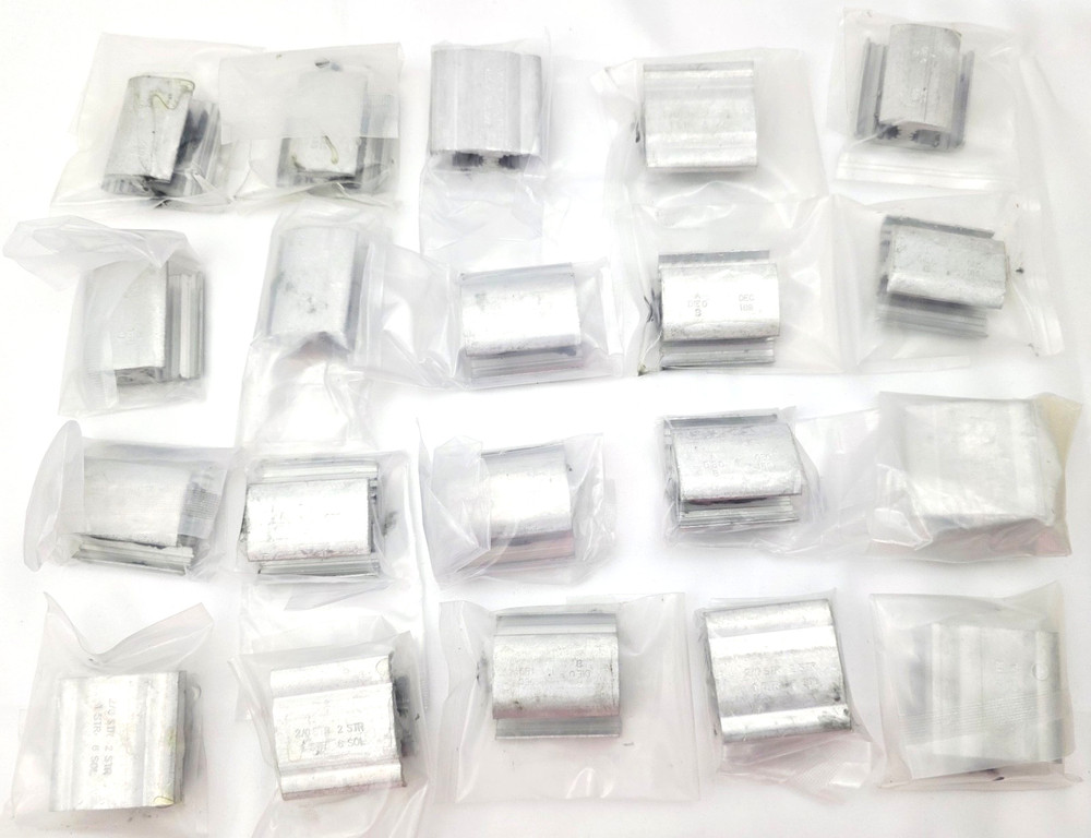 Lot of 20 Morris 90435 Aluminum H-taps 2/0-#2 Str 1/0-#3 ACSR