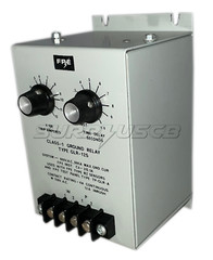 Federal Pacific GLR-12S Ground Fault Relay, 120Vac, 12 Amp, 50 kA, 1-10 Seconds