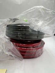 GearIT 0 Gauge CCA Ground Wire (25FT Each Black and Red) GI-GRD-0G-CC-25F-BR