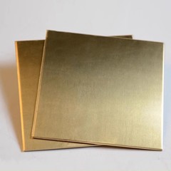 H62 Brass Sheet Metal Brass Plate Cuttable DIY Crafts Arious Size Thick 0.8-3mm