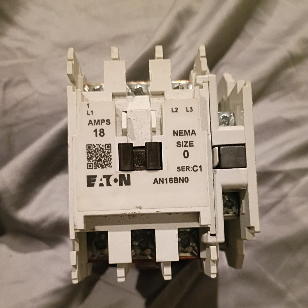 Eaton AN16BN0 Nema Size 0 18A Contactor Series C1