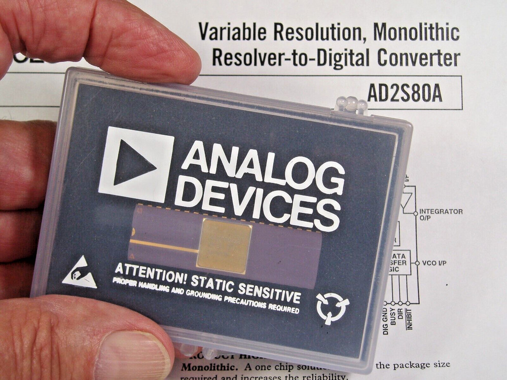 Analog Devices AD2S80AUD Variable Resolution Monolithic Resolver-to-Digital NEW!
