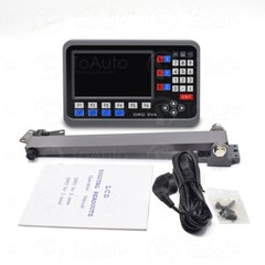 2/3 Axis LCD DRO Digital Readout 5um TTL Linear Glass Scale CNC Milling Lathe US