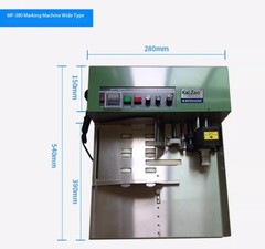 Automatic Ink Roller Marking Machine Label Packaging Printing and Coding Machine