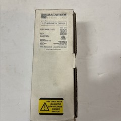 Magnitude Lighting Led Magnetic Driver M40L12-277 227vac 60hz