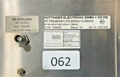 Trumpf Huttinger Elektronik 1288256 RF Driver Stage 2000 W (TBI)