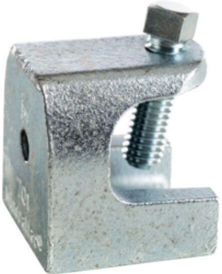 Minerallac 702, 2″, 3/4″ Jaw, 1/2″ Screw, Iron, Conduit Hanger Beam Clamp, 1 pc