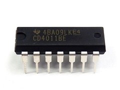 10PCS CD4011BE CD4011 CMOS Quad 2-Input NAND Gate + Sockets