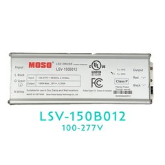 MOSO LSV-150B012 LED Driver Ballast 150W – 12VDC IP67 Waterproof