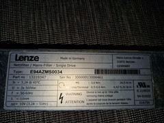 Lenz Network Filter / Hands Filter — Single Drive Type: E94AZMS0034