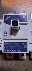 Socomec SIRCO 160A 3-Pole Disconnect Switch / Interrupteur Sectionneur IEC…