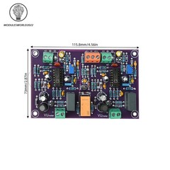 DC12-15V Positive&Negative Power Supply Professional VU Meter Head Driver Board
