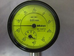 Mitutoyo 1044F-01, Metric Dial Indicator 402427