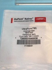 2 KALREZ ULTRA PURE CUSTOM PART K#611003, COMPOUND:8475 INSERT MUSHROOM, 190656