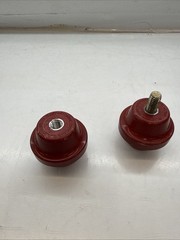 Glastic Standoff Electrical Insulator Fiberglass (Lot Of 2)