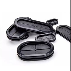 Blanking Grommets Rubber Grommet Closed Blind Plug Bungs 13*27mm-80*160mm Oval
