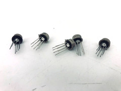 Lot of 5 New Texas Instruments LM301AH Operational Amplifier 15V/18V