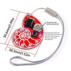 DIY LED Flow Flash Light Production Kit DIY Electronic Soldering Practice Kits