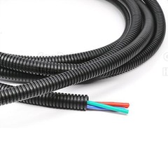 PP Polypropylene Corrugated Hose Cable Protection Tube Auto Car Harness Casing