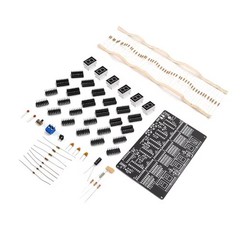 1PC 6-bit Digital Circuit Clock DIY Electronic Kit Electronic Clock Teaching Kit