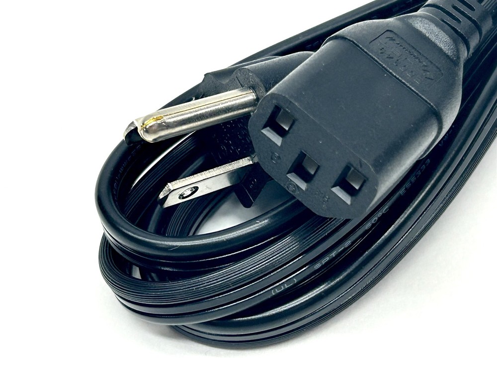 Replacement 6FT Power Cable Cord for Epson Brother HP Laser Printer 3-Prong
