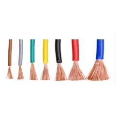 Single Core RV Flexible Wire Pure Copper Cores PVC Electrical Cable 0.3-0.5mm²
