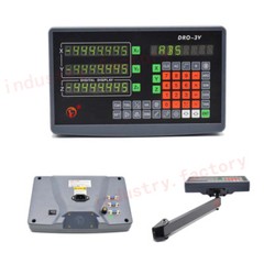 3Axis Dro Digital Readout TTL Linear Glass Scale 350&450&950MM Kit for Mill CNC