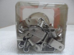Gardner Bender PAC-3 Aluminum EZ Cable Clips 1/4″ 6,3mm Container of (100) Pcs.