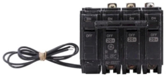 NIB – GE – THQB32015ST1 – Circuit Breaker 15A 240V 3 Pole Bolt-On Molded Case