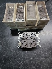 Lot 10 Arrow Hart 6580 Locking Duplex Receptacle 15A 250V 2P 3 Wire NEMA L6-15R