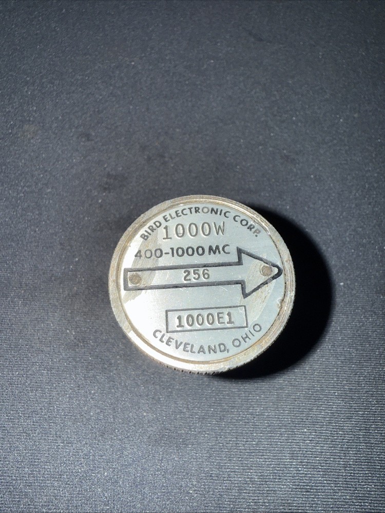400-1000Mhz 1000W 1000E1 BIRD Slug ELEMENT Works Good Looks Bad