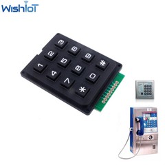 50X 12 Keys 4 X 3 Matrix Keyboard Keypad Module Plastic Keys Switch for Arduino