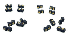 12-Pk PARKER Isolation Feet for BTC LTC TTC Pumps EZ Mount Silicone