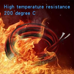 20 Gauge Silicone Wire red and Black Each 10ft Flexible 20 AWG Stranded Tinne…