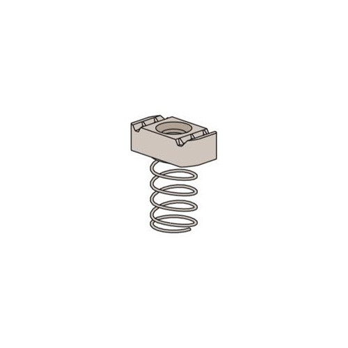 Wesanco B2-8EG, 1/2″-13 TPI, Channel Nut with Standard Spring, 1 pc