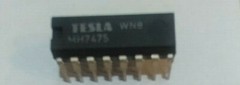 TESLA MH7475 SN7475N NTE7475 QUAD latch IC Chip New Old Stock