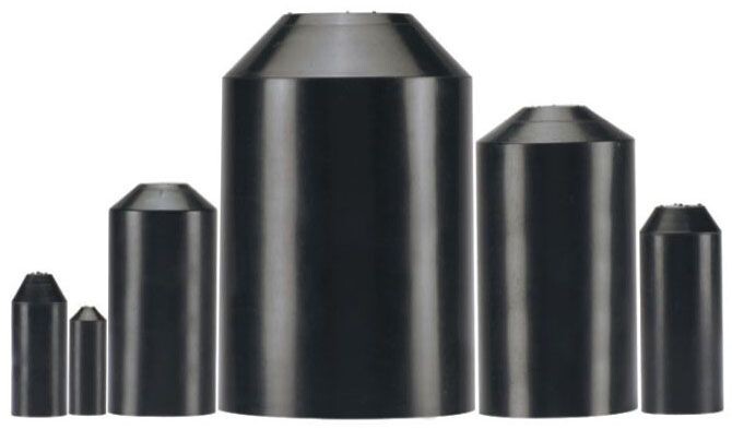 Panduit HSEC1.0X, 1/0 to 4/0 AWG, 2.5:1 Shrink Ratio, Heat Shrink End Cap, 1 pc