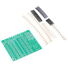 SMD/SMT Components Practice Board DIY Kits Soldering Skill Training For Beginner