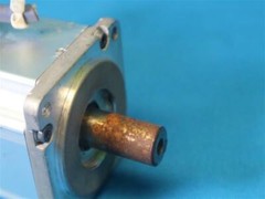 Omron K40030H-S2 K40030HS2 AC Servo Motor Rusted w/ Cut Cable
