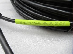 Lot of 4- JVL M12 Connection 20m Power Cable WI1000-M12F5T20N (Expedited Shipp)