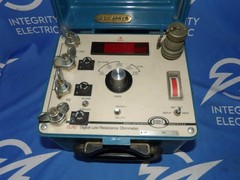 Biddle 247000-7 DLRO Digital Low Resistance Ohmmeter + 1 Year Warranty