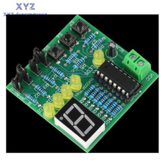 DC 5V DIY LED Decoding Display Electronic Parts DIY PCB Soldering Practice Kit