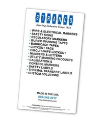 Premium Wire Marker Book Numbered 1-45 for Cable Management, Vinyl-Coated, Hi…