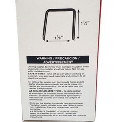 200ct Service Entrance Cable Staples 1-1/8 for #6/3 SEU Gardner Bender GSE-410