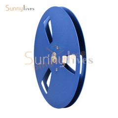 7 inch Blank Tape Reel Replacement Open Reel Cassette Aluminum Empty Disk