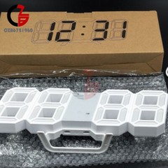 LED Electric Digital Alarm Clock Time/Date/Temperature Display Home Decoration