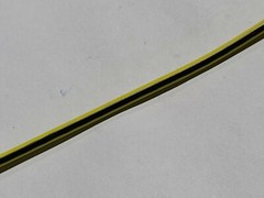 Copperfield #16awg GXL SAE J1128 XLPE Automotive Wire 125C Yellow/Black /100ft