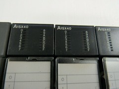 MITSUBISHI A1S61PN A2USHCPU-S1 A1SX40(X8) RACK PROCESSOR P/S MODULES LOT