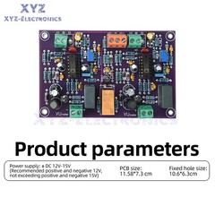 DC12-15V Positive&Negative Power Supply Professional VU Meter Head Driver Board